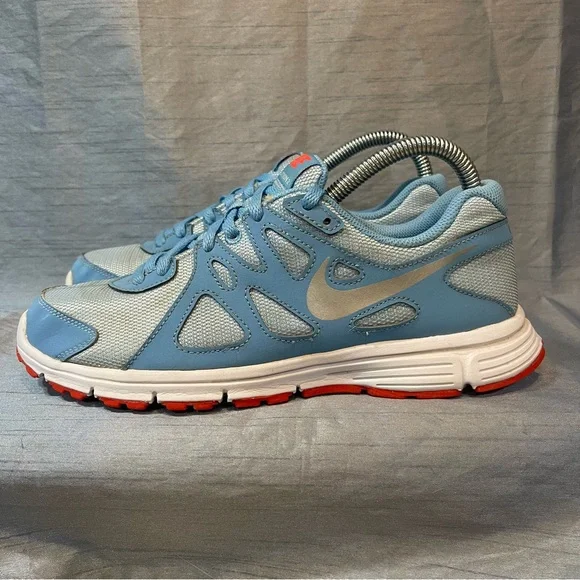 Nike | Shoes | Youth Nike Revolution 2 Blue Running Shoes  display picture 1